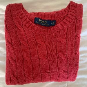 POLO Ralph Lauren, Cable knit Cotton Sweater, Small